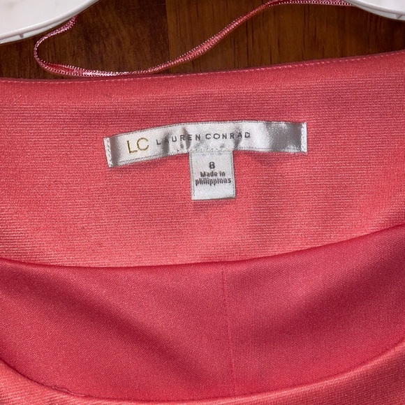 Lauren Conrad peach fit and flare - Picture 2 of 4